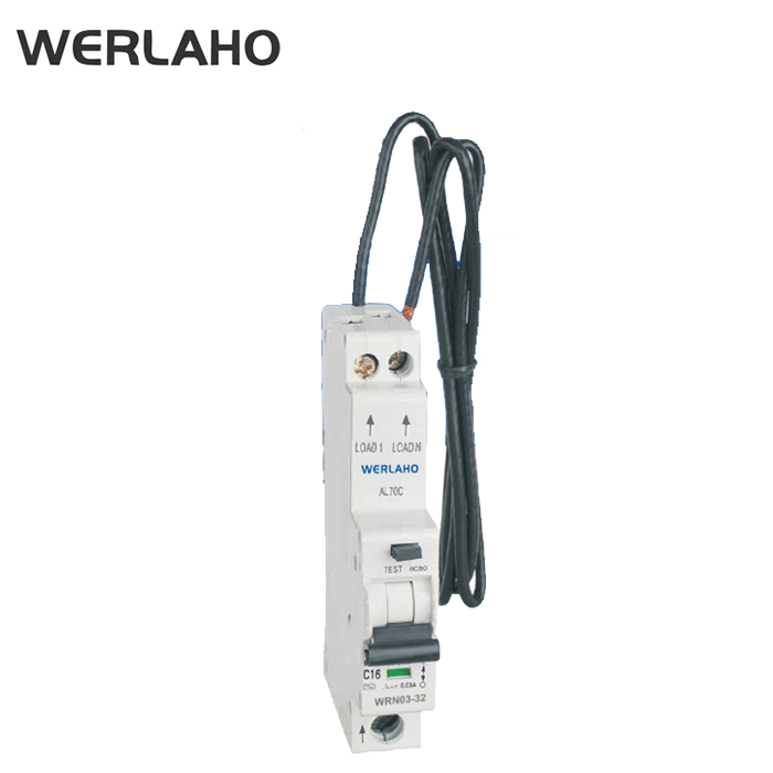 WRN03-32 Residual Current Circuit Breaker With Over Current Protection